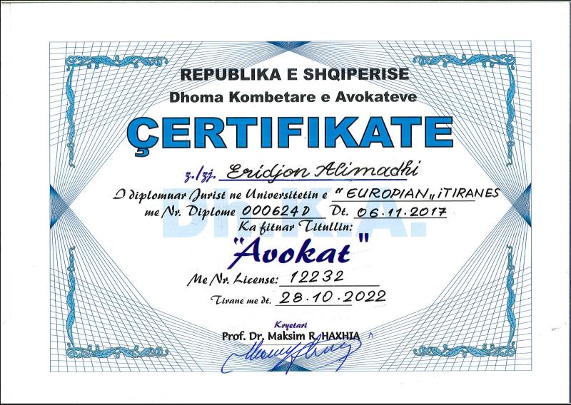 certifikate_regjistrimi